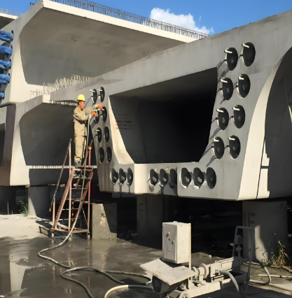 后湖管理区压浆料施工流程及注意事项